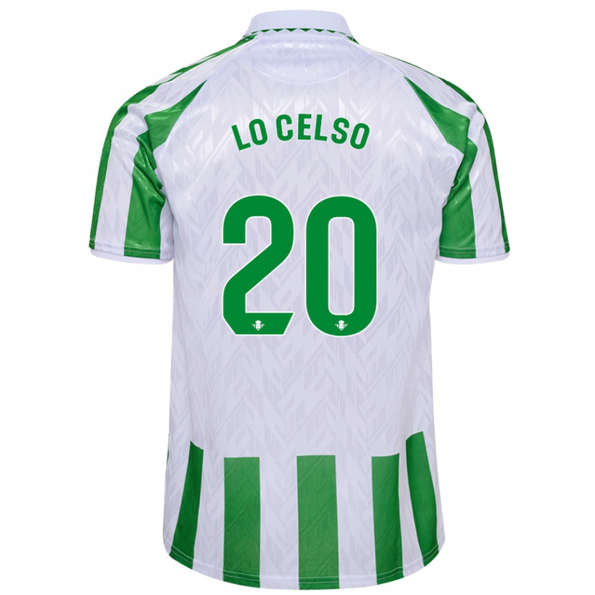 Enfant Football Maillot Giovani Lo Celso #20 Blanc Bleu Tenues Domicile 2024/25 Canada