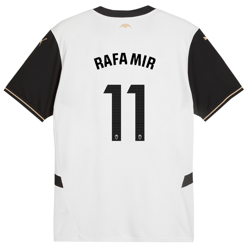 Enfant Football Maillot Rafa Mir #11 Blanc Noir Tenues Domicile 2024/25 Canada