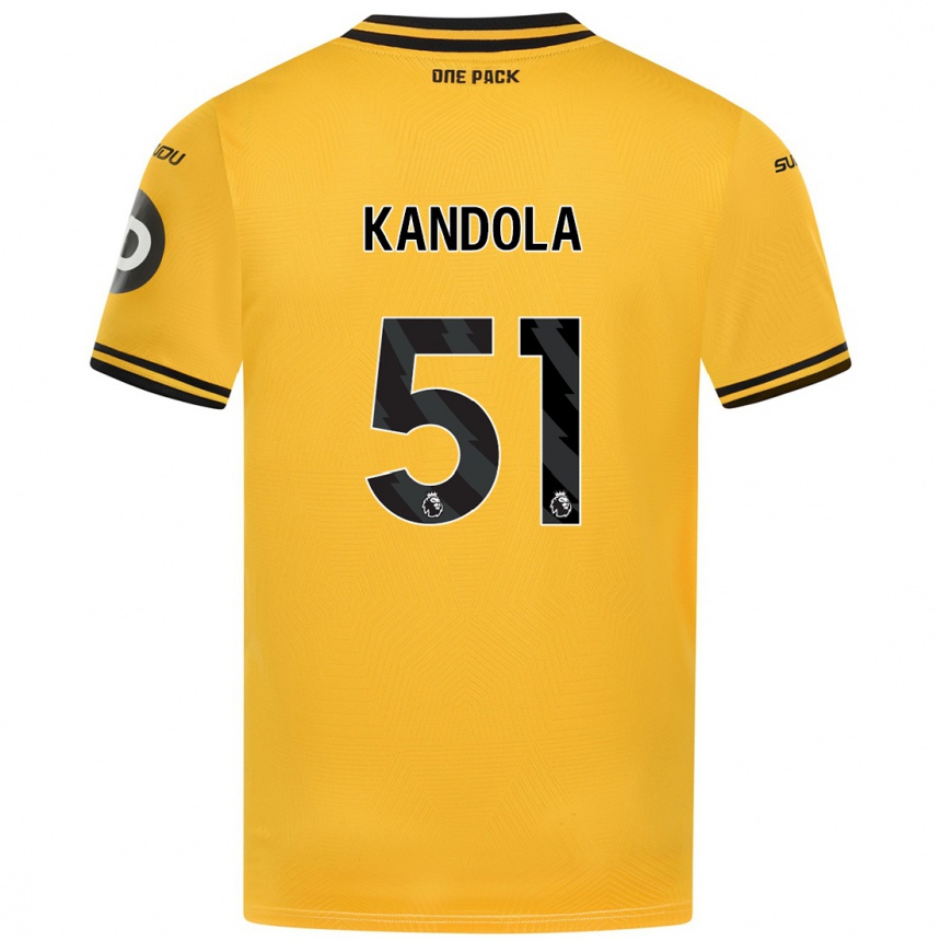 Enfant Football Maillot Kam Kandola #51 Jaune Tenues Domicile 2024/25 Canada