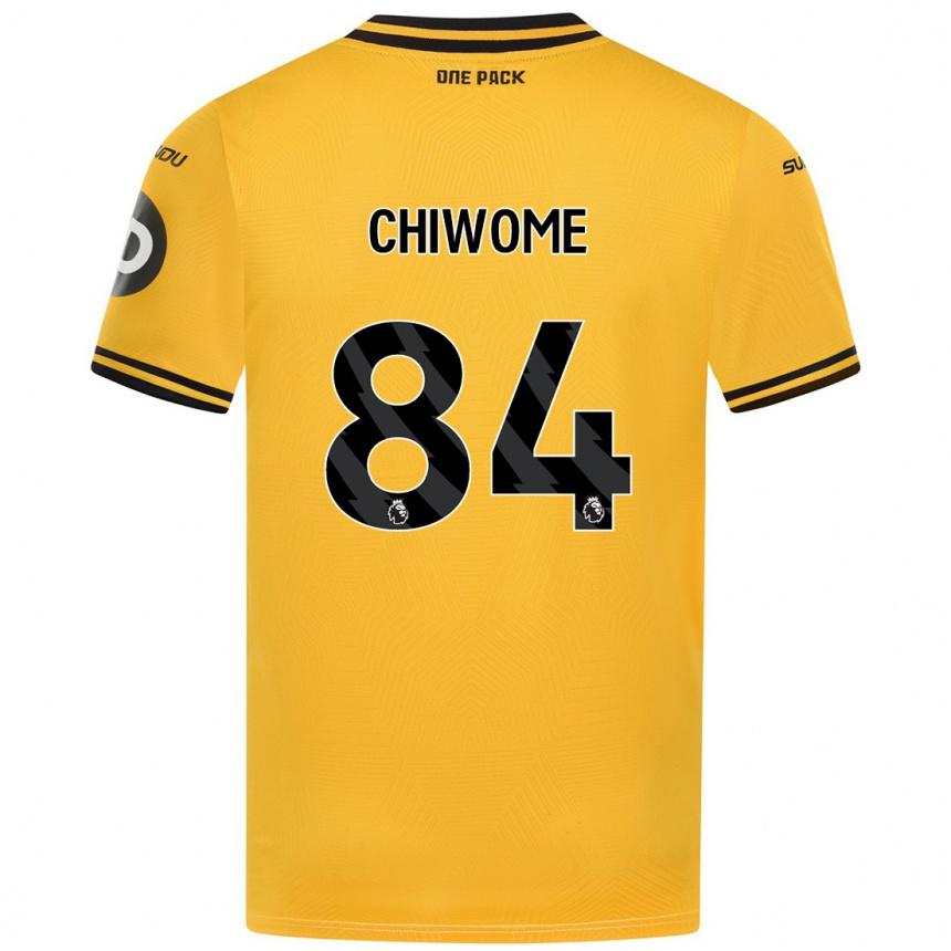 Enfant Football Maillot Leon Chiwome #84 Jaune Tenues Domicile 2024/25 Canada