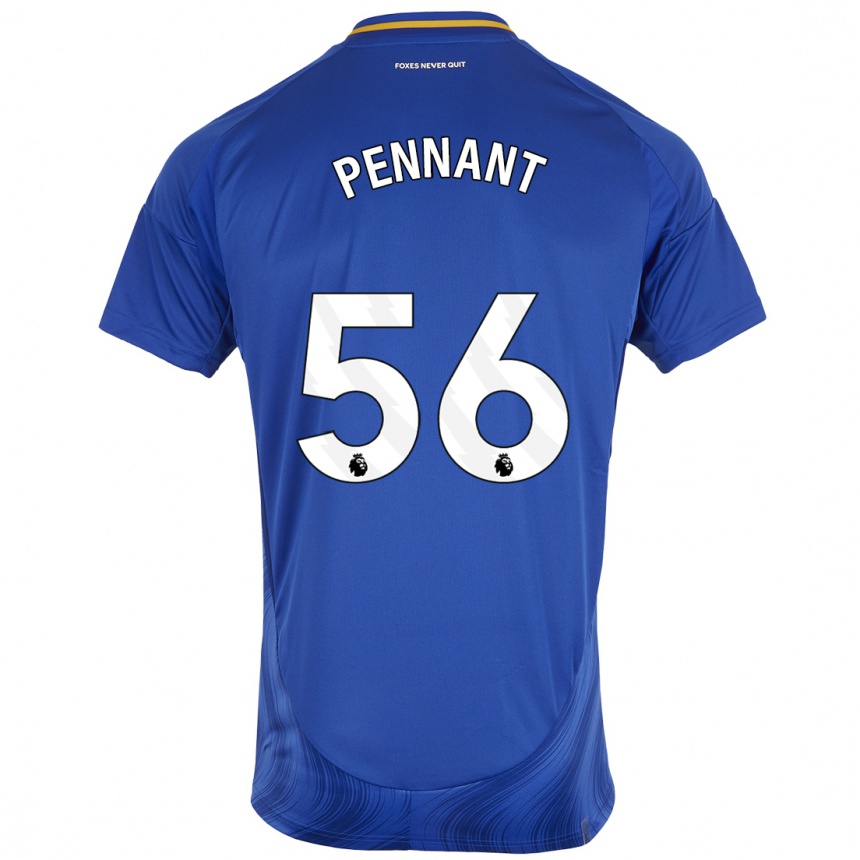 Kids Football Terrell Pennant #56 Blue White Home Jersey 2024/25 T-Shirt Canada