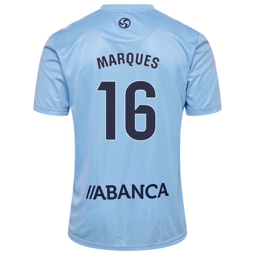 Kids Football 
Jailson Marques Siqueira #16 Sky Blue Home Jersey 2024/25 T-Shirt Canada