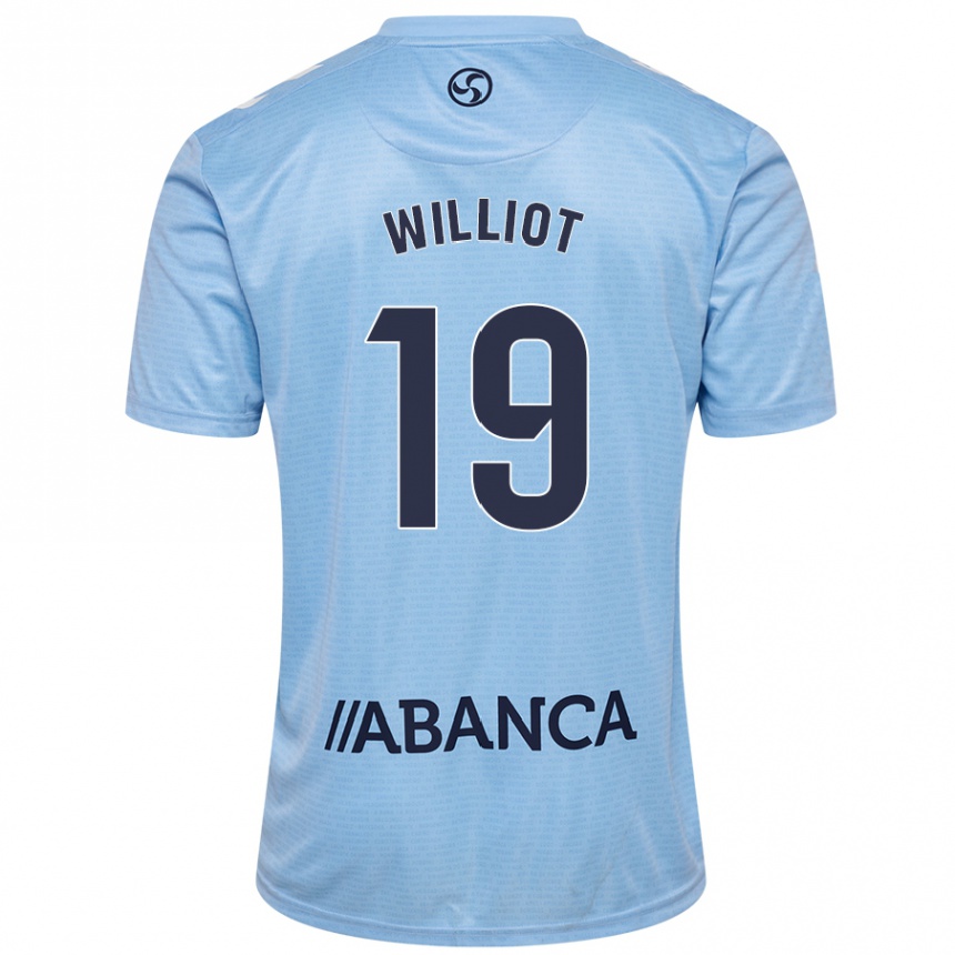 Enfant Football Maillot Williot Swedberg #19 Bleu Ciel Tenues Domicile 2024/25 Canada