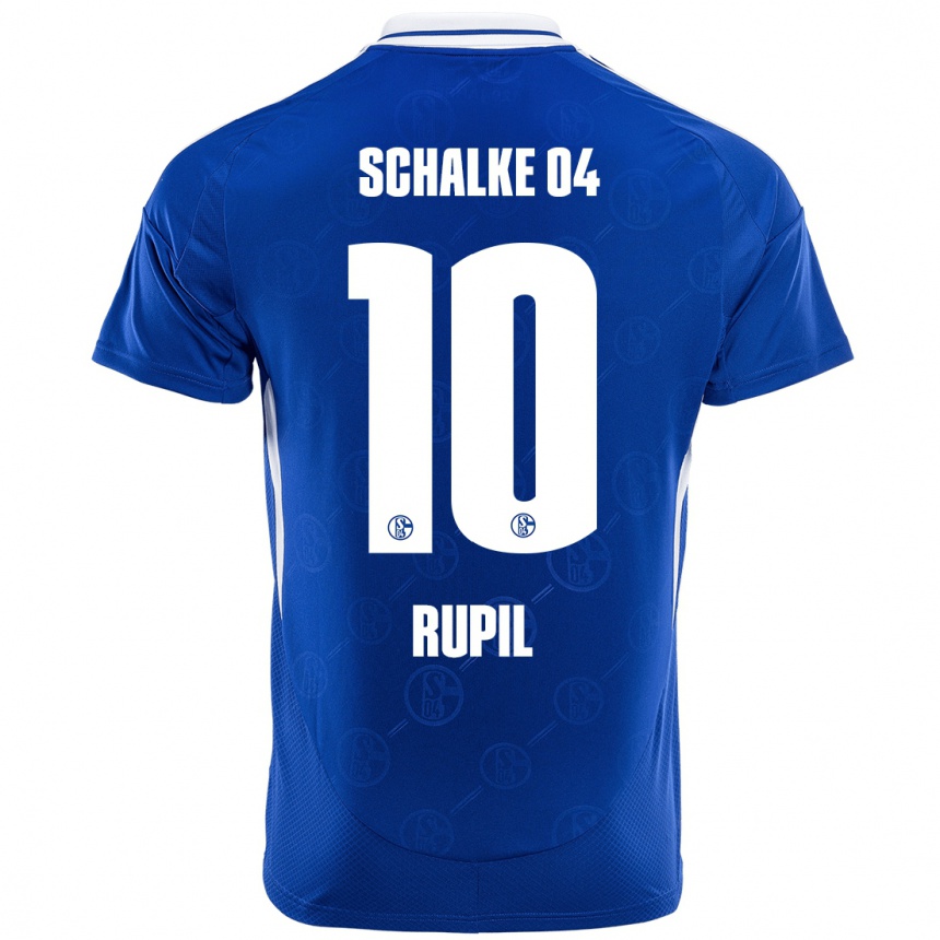 Kids Football Timothé Rupil #10 Royal Blue Home Jersey 2024/25 T-Shirt Canada