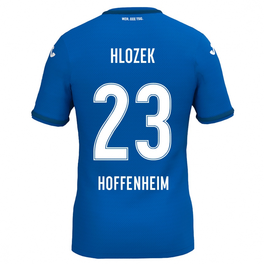 Kids Football Adam Hlozek #23 Royal Blue Home Jersey 2024/25 T-Shirt Canada