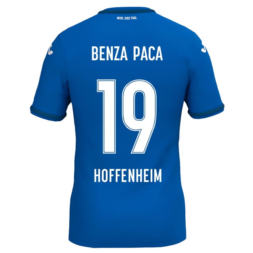 Kids Football Lynes Benza Paca #19 Royal Blue Home Jersey 2024/25 T-Shirt Canada