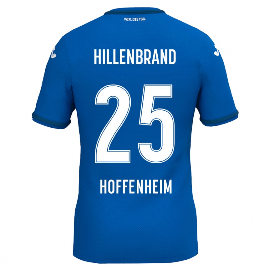 Kids Football Jack Hillenbrand #25 Royal Blue Home Jersey 2024/25 T-Shirt Canada