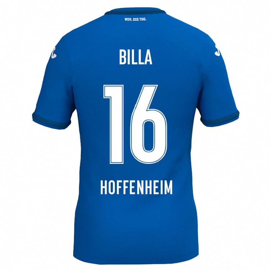 Kids Football Nicole Billa #16 Royal Blue Home Jersey 2024/25 T-Shirt Canada