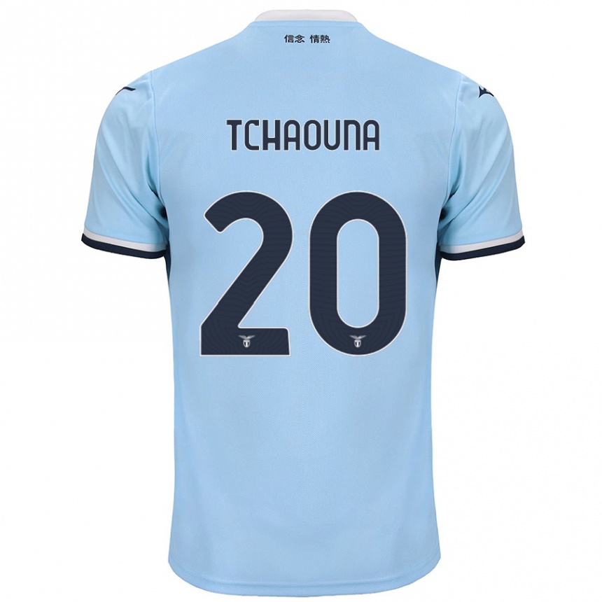 Enfant Football Maillot Loum Tchaouna #20 Bleu Tenues Domicile 2024/25 Canada