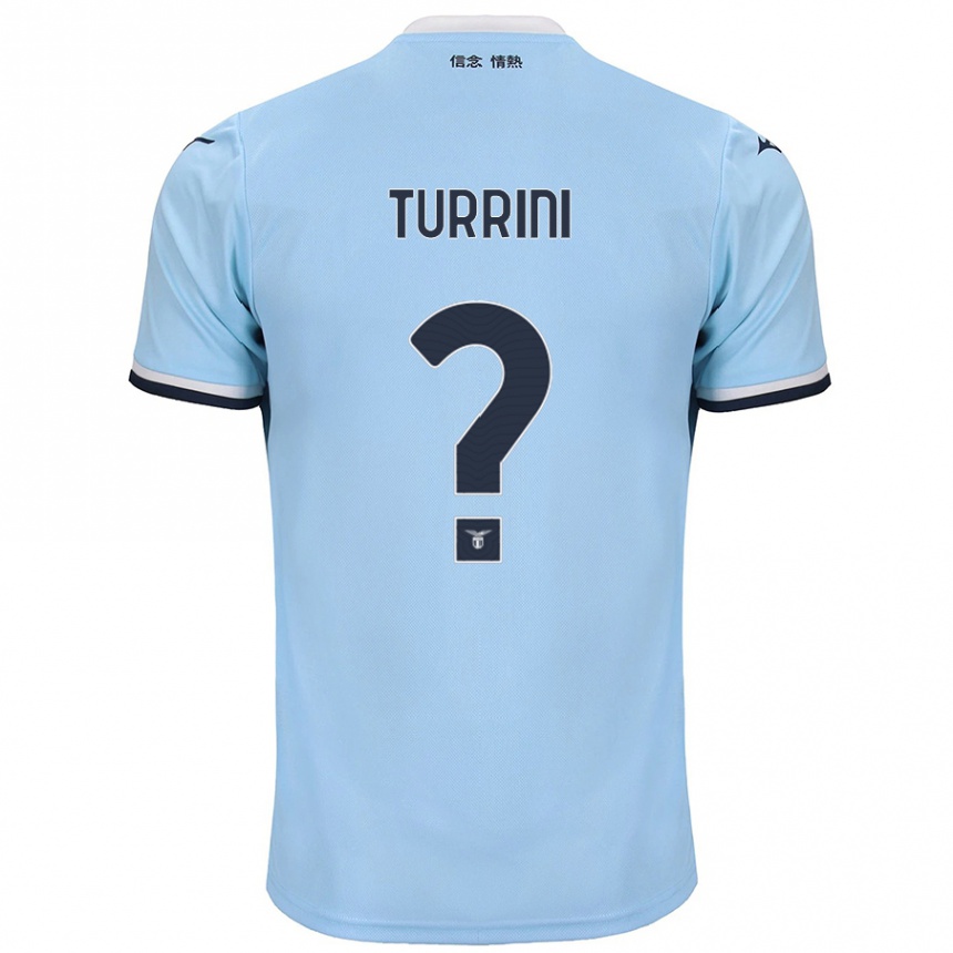 Enfant Football Maillot Giordano Turrini #0 Bleu Tenues Domicile 2024/25 Canada