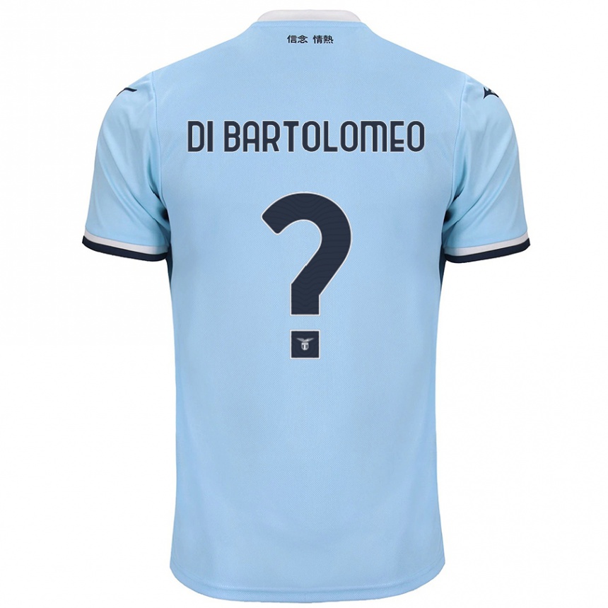 Kids Football Damiano Di Bartolomeo #0 Blue Home Jersey 2024/25 T-Shirt Canada