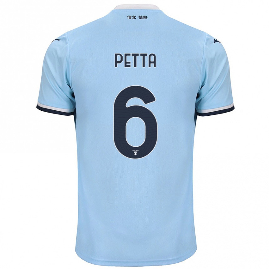 Enfant Football Maillot Andrea Petta #6 Bleu Tenues Domicile 2024/25 Canada