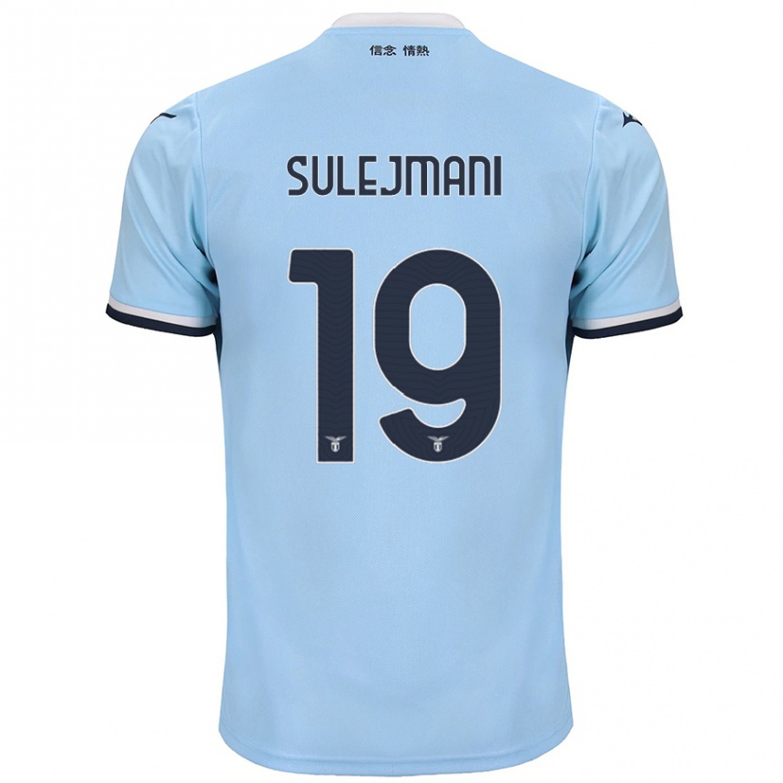 Enfant Football Maillot Flavio Sulejmani #19 Bleu Tenues Domicile 2024/25 Canada