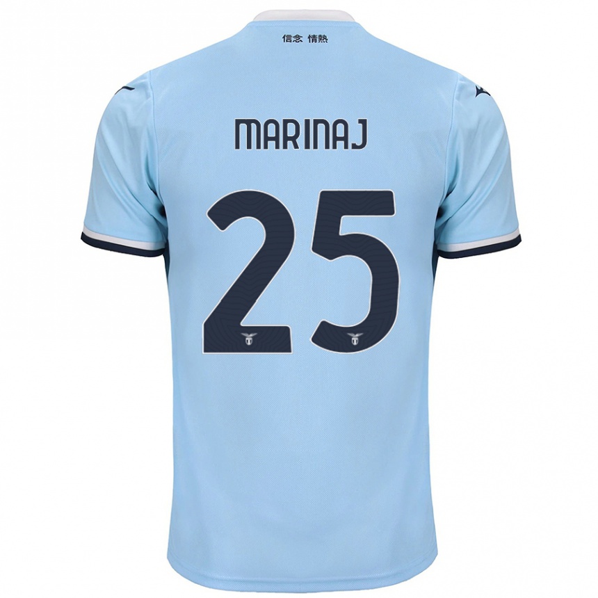 Enfant Football Maillot Kledi Marinaj #25 Bleu Tenues Domicile 2024/25 Canada