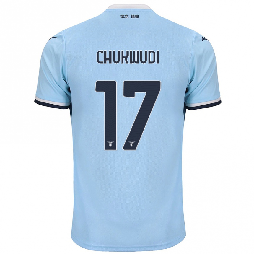 Enfant Football Maillot Ogonna Franca Chukwudi #17 Bleu Tenues Domicile 2024/25 Canada