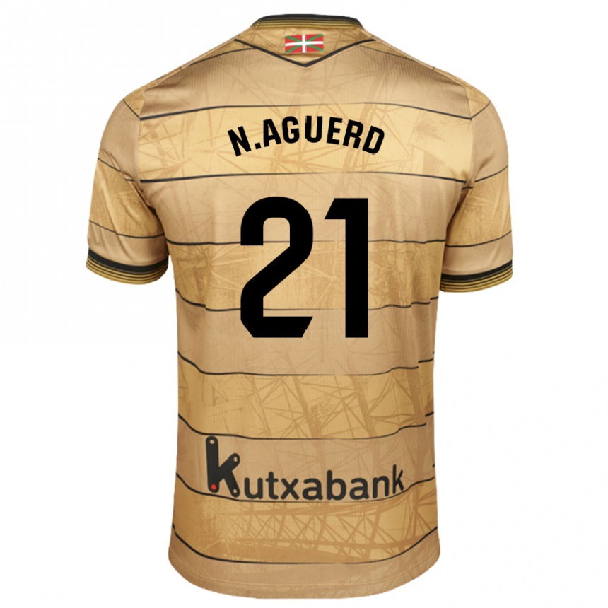 Enfant Football Maillot Nayef Aguerd #21 Noir Blanc Tenues Extérieur 2024/25 Canada