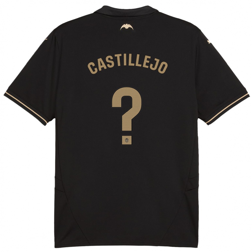 Enfant Football Maillot Samu Castillejo #0 Noir Tenues Extérieur 2024/25 Canada