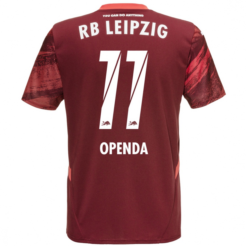 Enfant Football Maillot Loïs Openda #11 Bordeaux Tenues Extérieur 2024/25 Canada