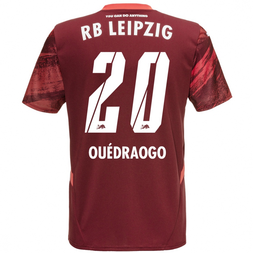 Enfant Football Maillot Assan Ouédraogo #20 Bordeaux Tenues Extérieur 2024/25 Canada