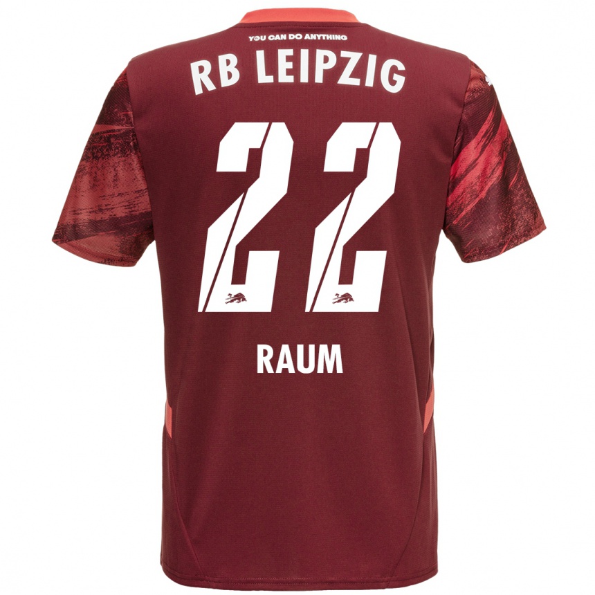 Enfant Football Maillot David Raum #22 Bordeaux Tenues Extérieur 2024/25 Canada