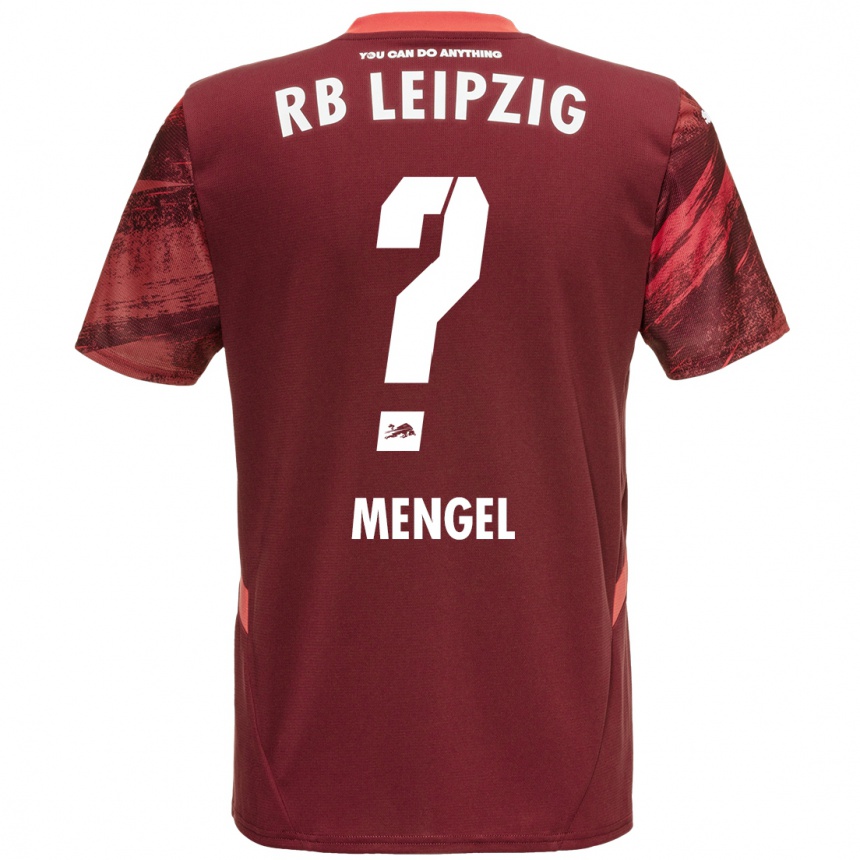 Enfant Football Maillot Luca Mengel #0 Bordeaux Tenues Extérieur 2024/25 Canada