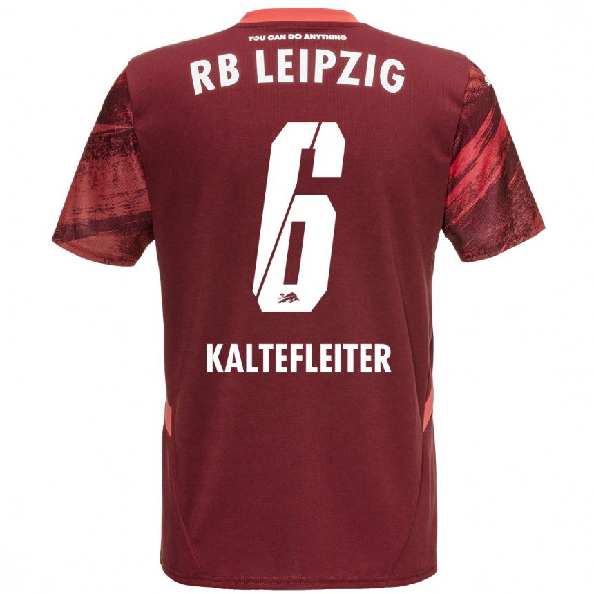 Enfant Football Maillot Benno Kaltefleiter #6 Bordeaux Tenues Extérieur 2024/25 Canada