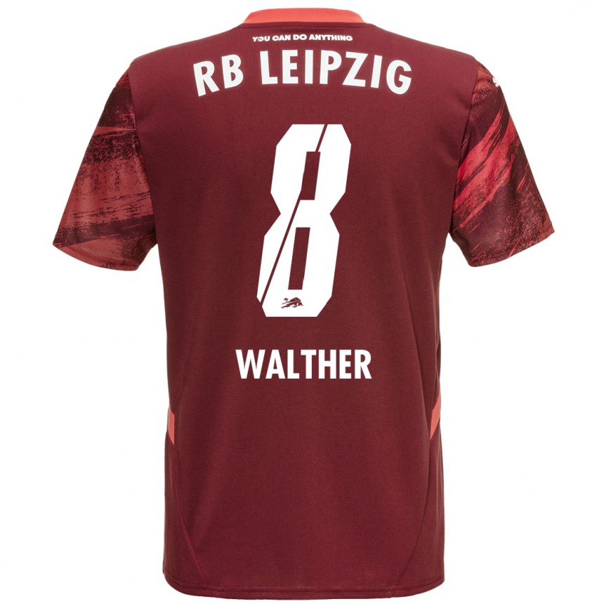 Enfant Football Maillot Kofi Walther #8 Bordeaux Tenues Extérieur 2024/25 Canada