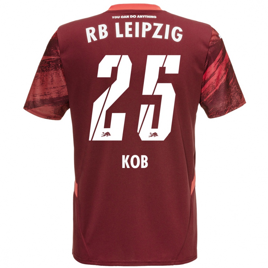 Enfant Football Maillot Leon Koß #25 Bordeaux Tenues Extérieur 2024/25 Canada