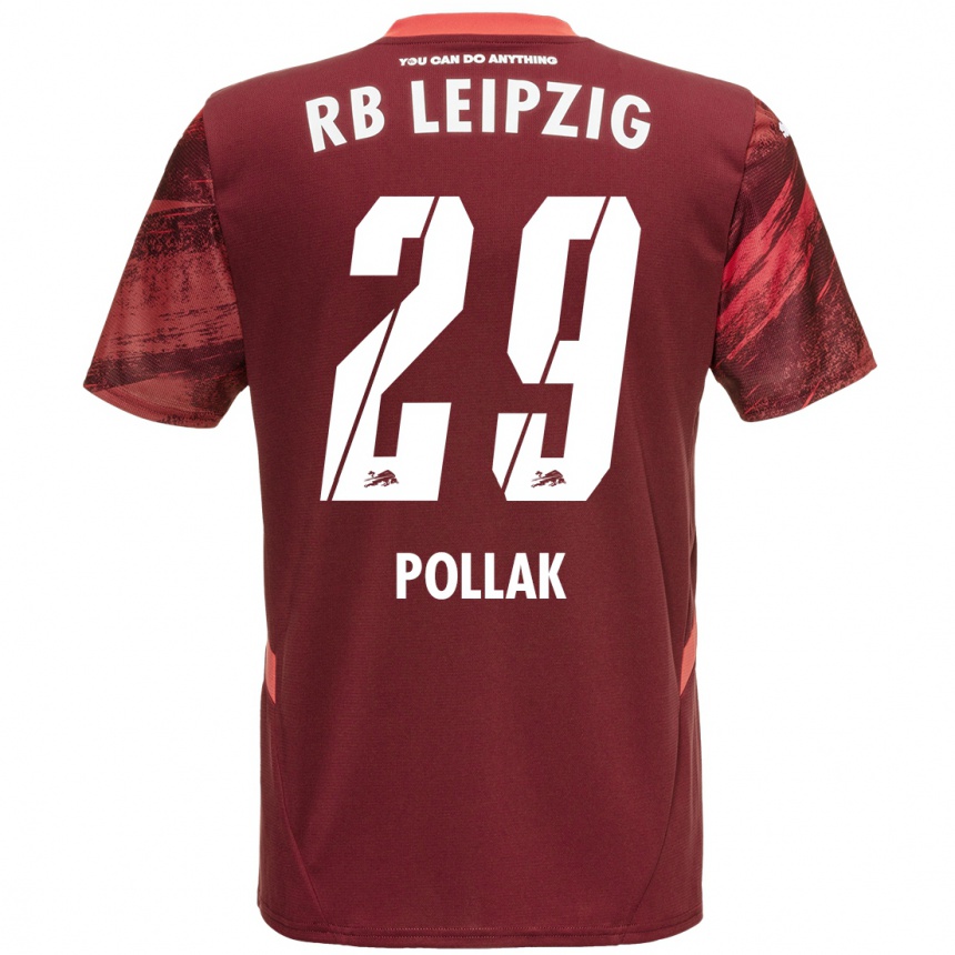 Enfant Football Maillot Julia Pollak #29 Bordeaux Tenues Extérieur 2024/25 Canada