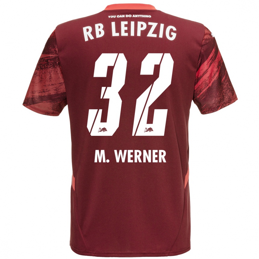 Enfant Football Maillot Mia Werner #32 Bordeaux Tenues Extérieur 2024/25 Canada