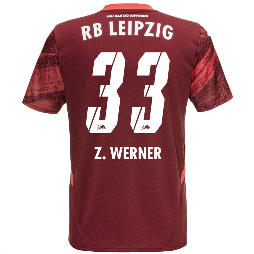 Enfant Football Maillot Zoé Werner #33 Bordeaux Tenues Extérieur 2024/25 Canada