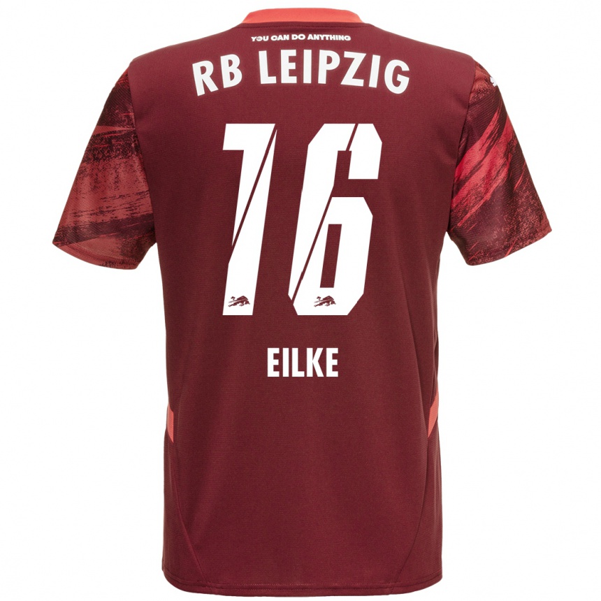 Enfant Football Maillot Lennox Eilke #16 Bordeaux Tenues Extérieur 2024/25 Canada