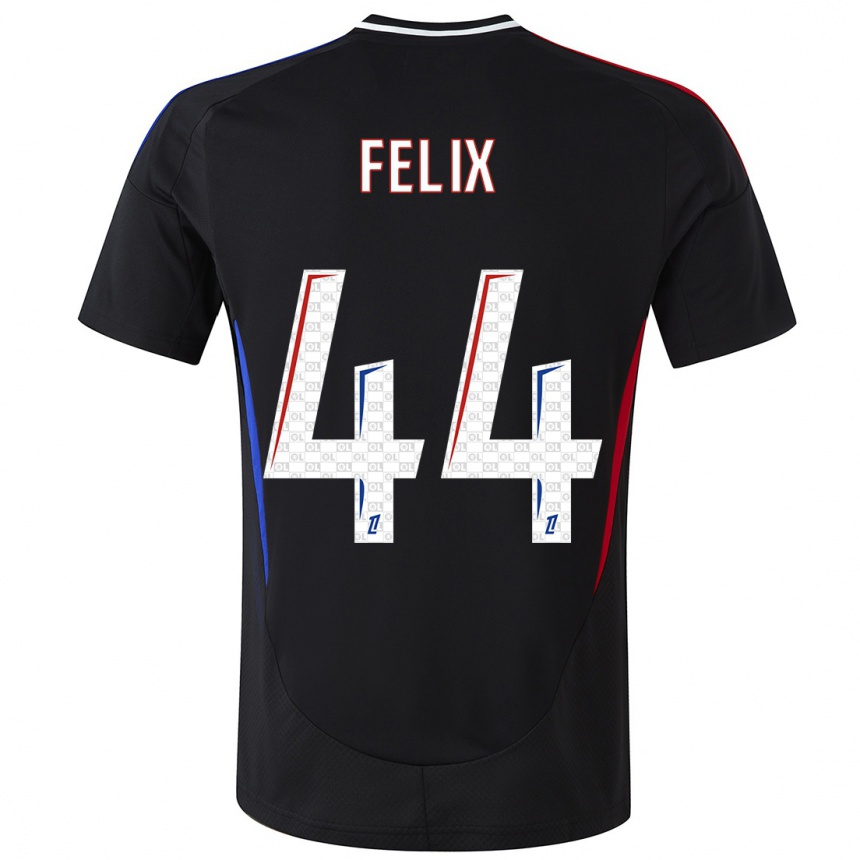 Enfant Football Maillot Marley Felix #44 Noir Tenues Extérieur 2024/25 Canada