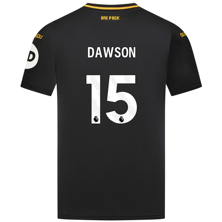 Enfant Football Maillot Craig Dawson #15 Noir Tenues Extérieur 2024/25 Canada