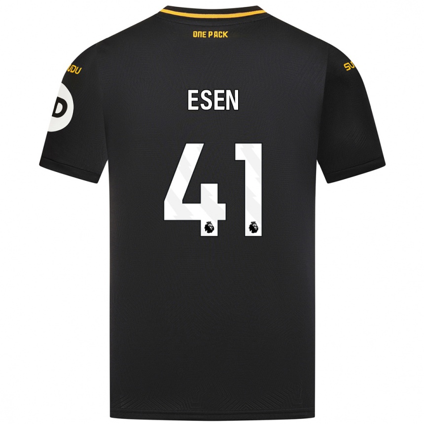 Enfant Football Maillot Josh Esen #41 Noir Tenues Extérieur 2024/25 Canada