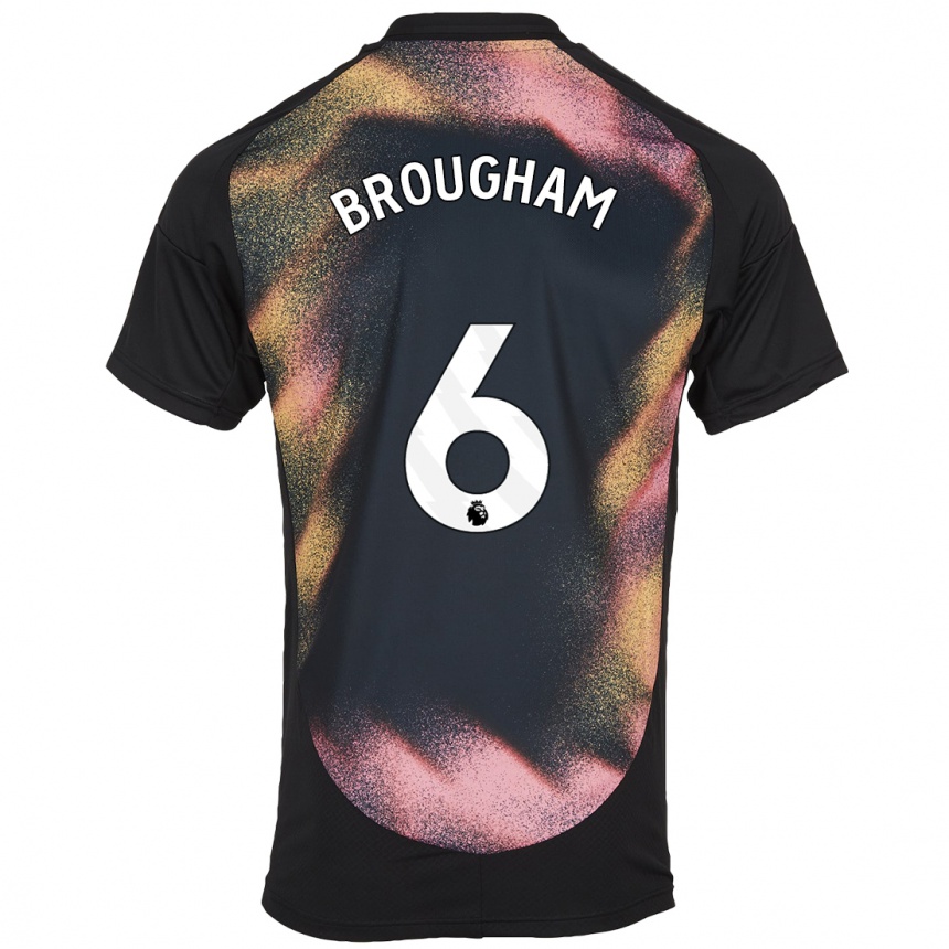 Kids Football Georgia Brougham #6 Black White Away Jersey 2024/25 T-Shirt Canada