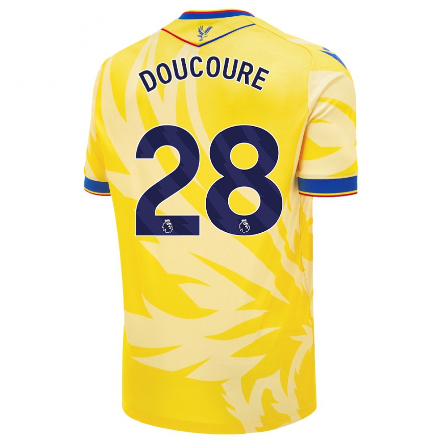 Enfant Football Maillot Cheick Doucouré #28 Jaune Tenues Extérieur 2024/25 Canada