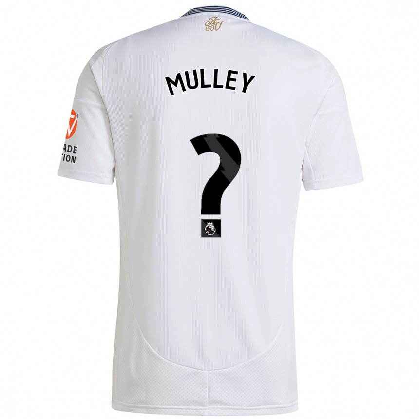 Enfant Football Maillot Trai-Varn Mulley #0 Blanc Tenues Extérieur 2024/25 Canada