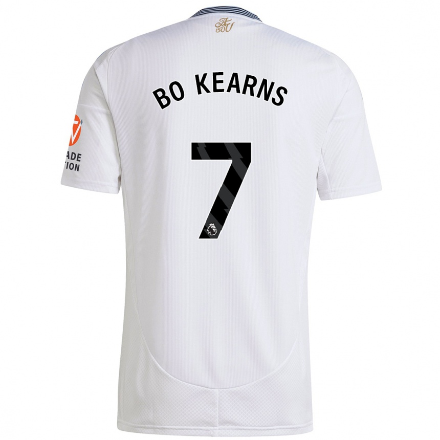 Enfant Football Maillot Missy Bo Kearns #7 Blanc Tenues Extérieur 2024/25 Canada