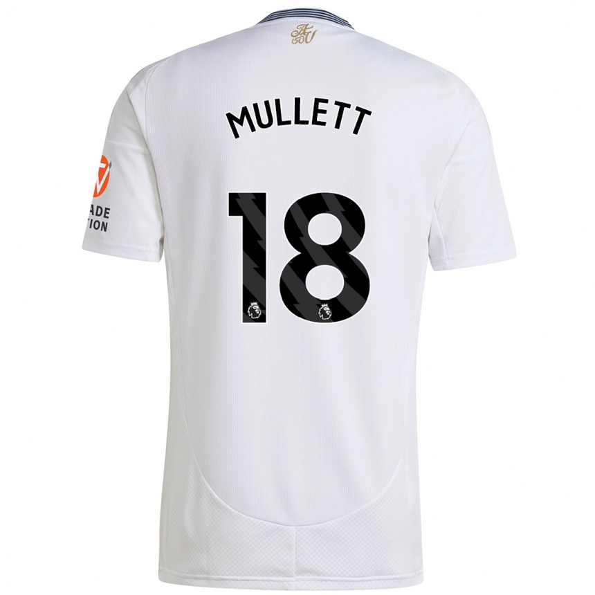 Enfant Football Maillot Georgia Mullett #18 Blanc Tenues Extérieur 2024/25 Canada