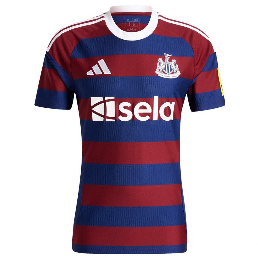 Enfant Football Maillot Harvey Barnes #11 Bordeaux Bleu Marine Tenues Extérieur 2024/25 Canada