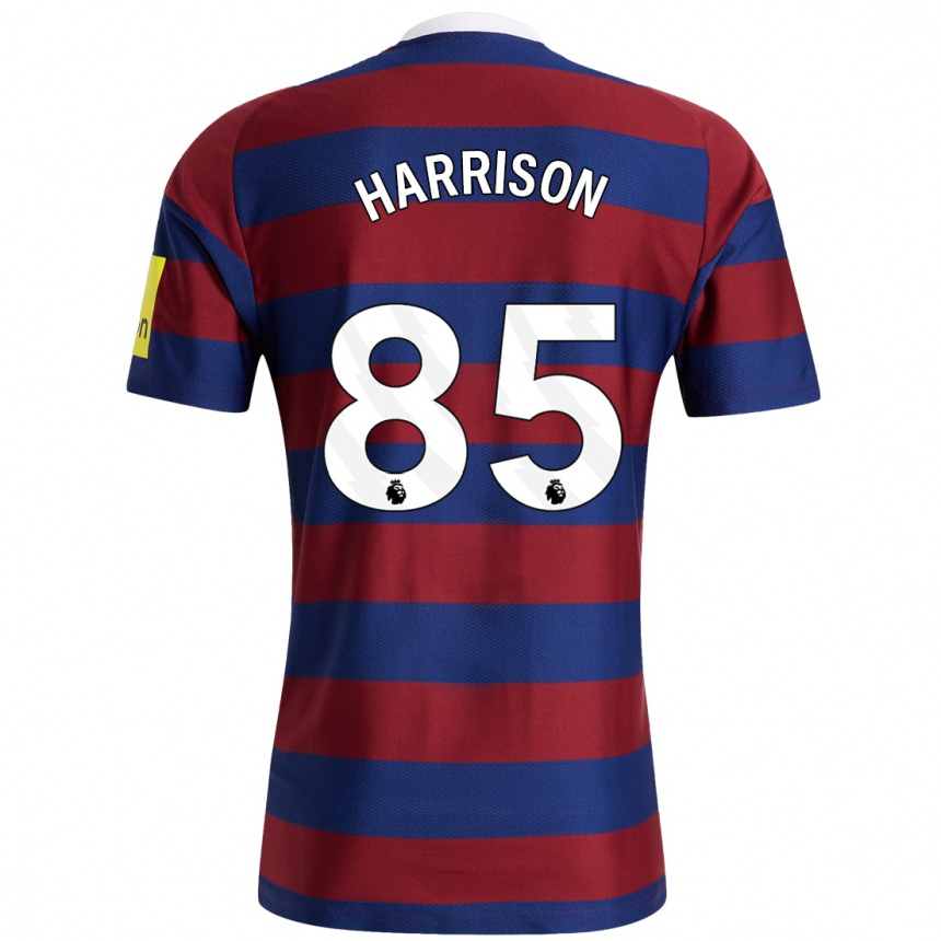 Enfant Football Maillot Adam Harrison #85 Bordeaux Bleu Marine Tenues Extérieur 2024/25 Canada