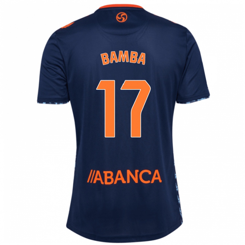 Enfant Football Maillot Jonathan Bamba #17 Bleu Marine Tenues Extérieur 2024/25 Canada