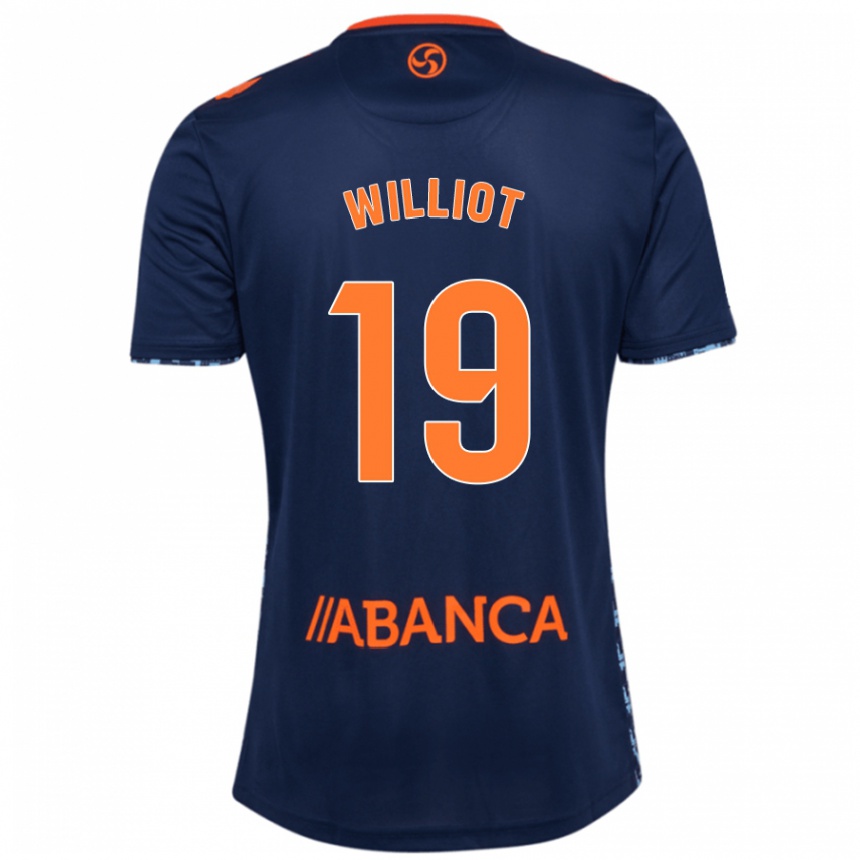 Enfant Football Maillot Williot Swedberg #19 Bleu Marine Tenues Extérieur 2024/25 Canada