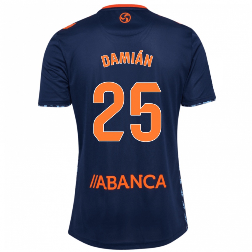 Enfant Football Maillot Damián Rodríguez #25 Bleu Marine Tenues Extérieur 2024/25 Canada