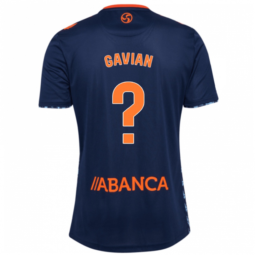 Enfant Football Maillot Pablo Gavian #0 Bleu Marine Tenues Extérieur 2024/25 Canada