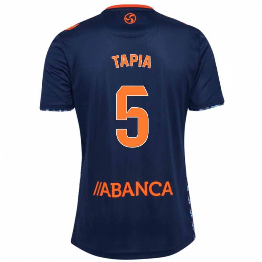 Enfant Football Maillot Renato Tapia #5 Bleu Marine Tenues Extérieur 2024/25 Canada