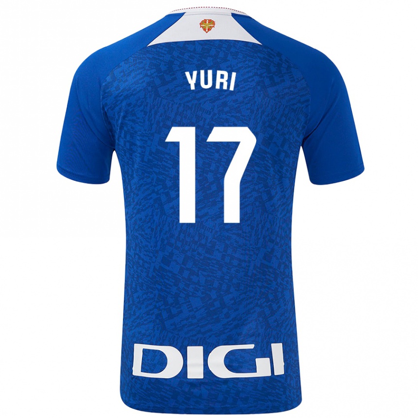 Enfant Football Maillot Yuri Berchiche #17 Bleu Roi Tenues Extérieur 2024/25 Canada