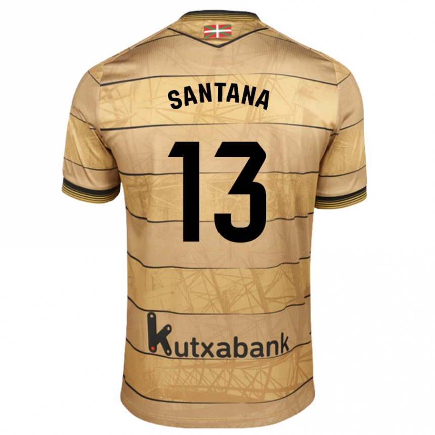 Enfant Football Maillot Olatz Santana #13 Marron Tenues Extérieur 2024/25 Canada