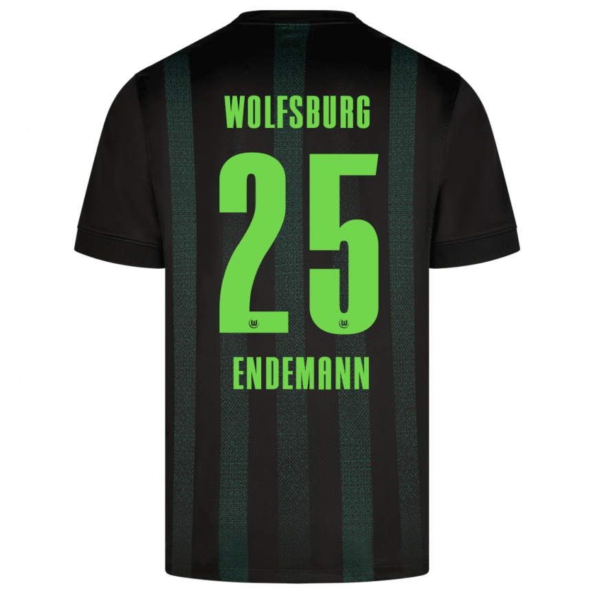 Kids Football Vivien Endemann #25 Dark Green Away Jersey 2024/25 T-Shirt Canada